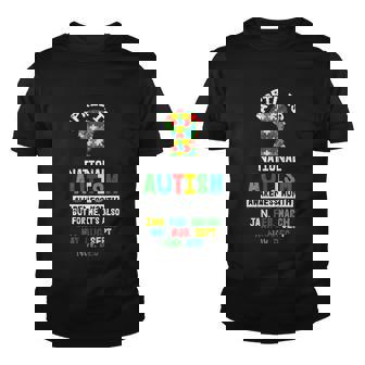 April Autism Awareness Gifts For Autistic Boys Puzzle Piece Youth T-shirt - Monsterry