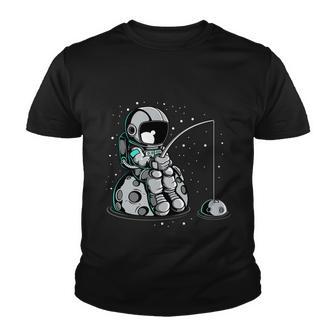 Astronaut Fishing Youth T-shirt - Thegiftio UK
