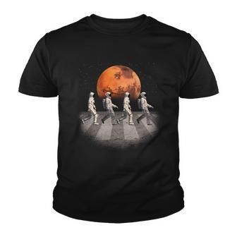 Astronauts Occupy Mars Crosswalk Youth T-shirt - Thegiftio UK