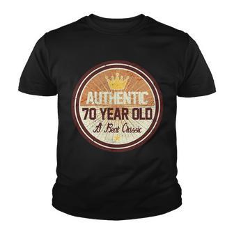 Authentic 70 Year Old Classic 70Th Birthday Tshirt Youth T-shirt - Monsterry UK