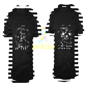 Autism Awareness Kindness Ribbon Heart Tshirt Youth T-shirt - Monsterry