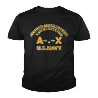 Aviation Antisubmarine Warfare Technician Ax Youth T-shirt - Monsterry