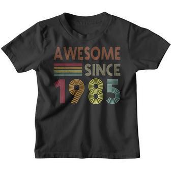 Awesome Since 1985 37Th Birthday Vintage 37 Years Old Gifts Youth T-shirt - Thegiftio UK