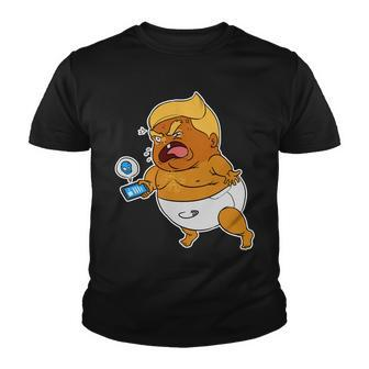 Baby Trump Crying Tweet Tshirt Youth T-shirt - Monsterry UK