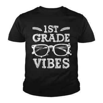 Back To School 1St First Grade Vibes First Day Teacher Kids Youth T-shirt - Seseable