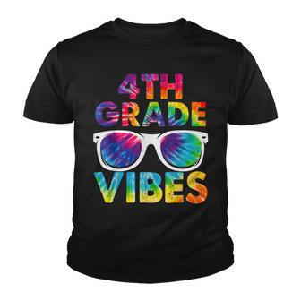 Back To School 4Th Grade Vibes First Day Teacher Youth T-shirt - Seseable