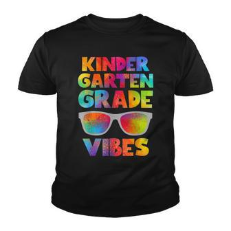 Back To School Kindergarten Grade Vibes Kids Teacher Student Youth T-shirt - Seseable