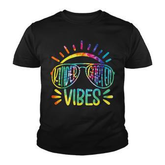 Back To School Kindergarten Vibes First Day Teacher Youth T-shirt - Thegiftio UK