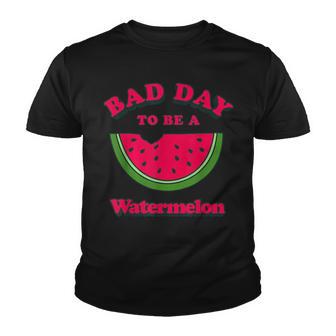 Bad Day To Be A Watermelon V15 Youth T-shirt - Thegiftio UK