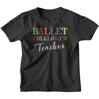 Ballet Folklorico Teacher Mexican Dances Youth T-shirt - Thegiftio UK