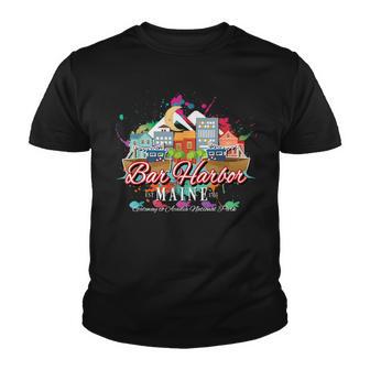 Bar Harbor Maine Gateway To Acadia National Park Souvenir Youth T-shirt - Thegiftio UK