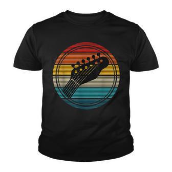 Bass Guitar Vintage Retro Funny Bass Player Bassist V2 Youth T-shirt - Thegiftio UK