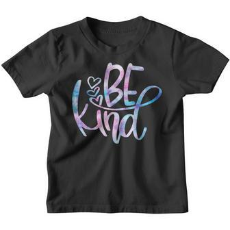 Be Kind Colorful Tie Dye Cute Heart Love Kindness Boys Girls Youth T-shirt - Thegiftio UK