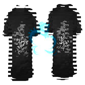 Be Water My Friend Water Dragon Youth T-shirt - Monsterry