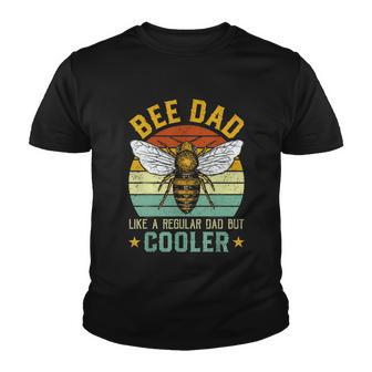 Bee Dad Honey Beekeeper Funny Beekeeping Fathers Day Gift Youth T-shirt - Monsterry