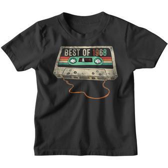 Best Of 1968 54 Year Old Gift Men Vintage 1968 54Th Birthday Youth T-shirt - Thegiftio UK
