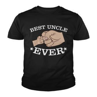 Best Uncle Ever Fist Bump Tshirt Youth T-shirt - Monsterry
