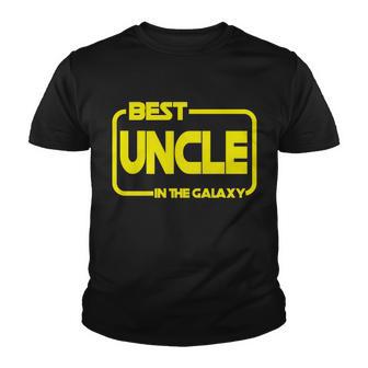 Best Uncle In The Galaxy Funny Tshirt Youth T-shirt - Monsterry