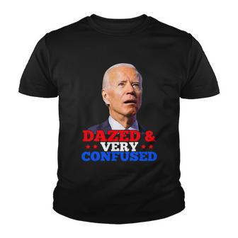 Biden Dazed And Very Confused Funny Mothers Day Youth T-shirt - Thegiftio UK
