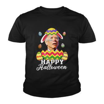 Biden Easter Shirt Funny Joe Biden Confused Easter Day Bunny Youth T-shirt - Thegiftio UK