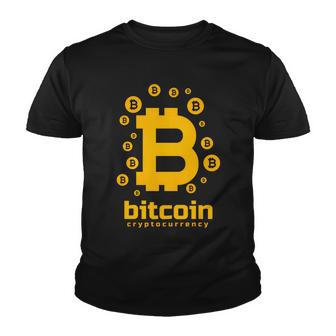 Bitcoin Cryptocurrency Logo Tshirt Youth T-shirt - Monsterry