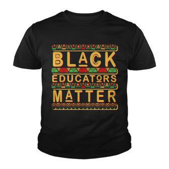 Black Educators Matters Tshirt Youth T-shirt - Monsterry