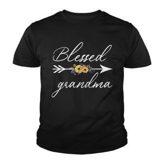 Blessed Grandma V2 Youth T-shirt - Thegiftio UK