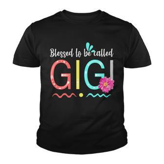 Blessed To Be Called Gigi Youth T-shirt - Monsterry