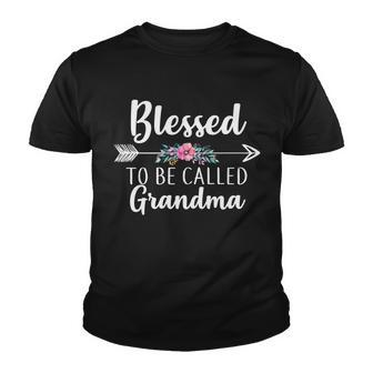 Blessed To Be Called Grandma Tshirt Youth T-shirt - Monsterry