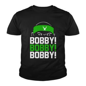 Bobby Bobby Bobby Milwaukee Basketball Bobby Portis Tshirt Youth T-shirt - Monsterry
