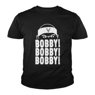 Bobby Bobby Bobby Milwaukee Basketball Tshirt V2 Youth T-shirt - Monsterry