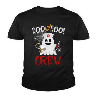 Boo Boo Crew Funny Cute Halloween Youth T-shirt - Monsterry
