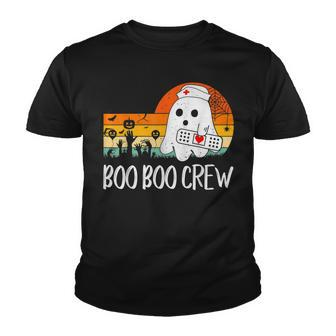 Boo Boo Crew Nurse Halloween Nurse For Women Youth T-shirt - Seseable
