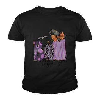 Boo To You Funny Halloween Quote Youth T-shirt - Monsterry