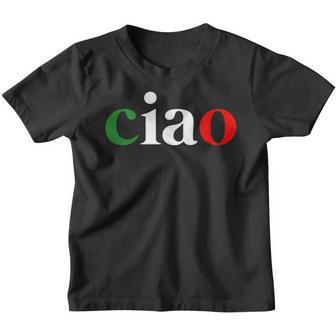Born In Italy Funny Italian Italy Roots Ciao Youth T-shirt - Thegiftio UK