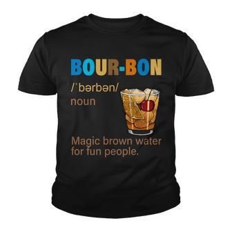 Bourbon Magic Brown Water For Fun People V2 Youth T-shirt - Monsterry DE