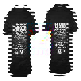 Brother Of The Birthday Boy Matching Video Game Birthday Funny Gift Graphic Design Printed Casual Daily Basic Youth T-shirt - Thegiftio UK