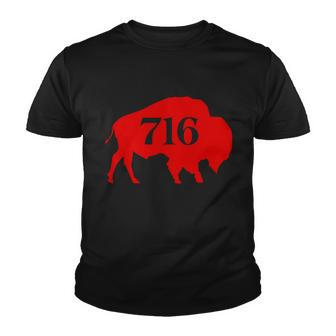 Buffalo 716 New York Football Tshirt Youth T-shirt - Monsterry