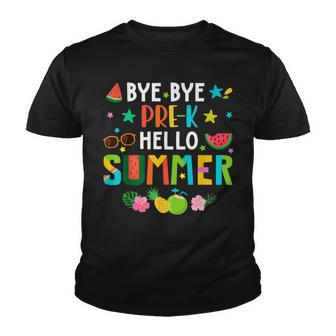 Bye Bye Pre-K Last Day Of School Student Teachers Summer Youth T-shirt - Thegiftio UK