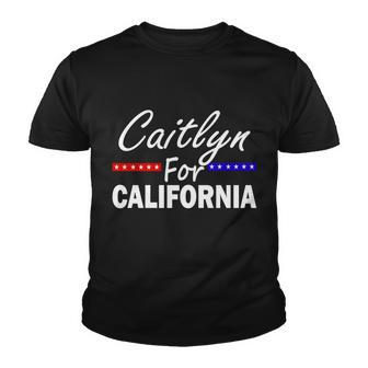 Caitlyn For California Governor Tshirt Youth T-shirt - Monsterry DE