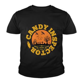 Candy Inspector Funny Halloween Quote V2 Youth T-shirt - Monsterry