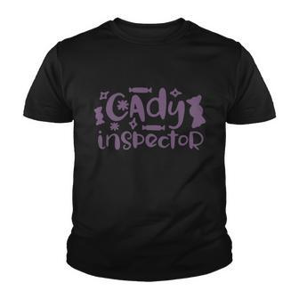 Candy Inspector Funny Halloween Quote V3 Youth T-shirt - Monsterry