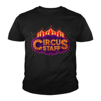 Carnival Costume Circus Staff Event Staff Carny Circus Youth T-shirt - Thegiftio UK