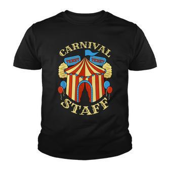 Carnival Staff Circus Event Security Ringmaster Lover Gift Youth T-shirt - Thegiftio UK