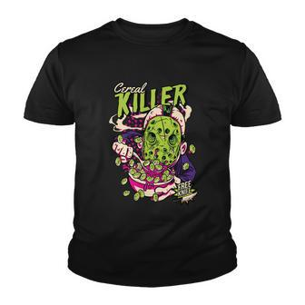 Cereal Killer Funny Tshirt Youth T-shirt - Monsterry CA