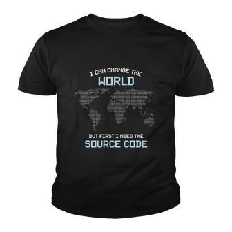 Change The World Computer Programmer It Developer Coder Gift Great Gift Youth T-shirt - Thegiftio UK