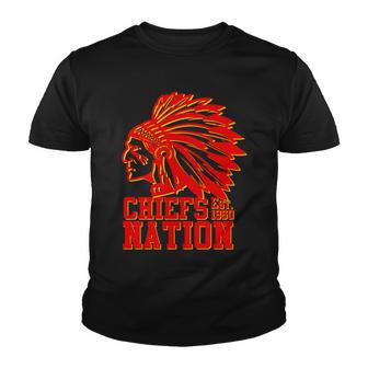 Chiefs Nations Est Youth T-shirt - Monsterry DE