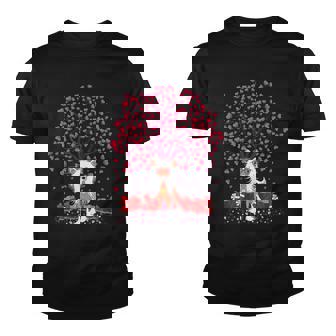 Chinese Crested Dog Lover Chinese Crested Valentine&8217S Day Youth T-shirt | Mazezy