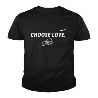 Choose Love Buffalo Pray For Buffalo 2022 Graphic Tee Bestselling Youth T-shirt - Thegiftio UK