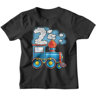 Chugga Chugga Train 2Nd Birthday Party Supply Birthday Boy V2 Youth T-shirt - Thegiftio